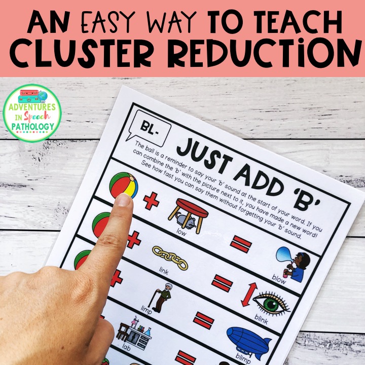 The easy way to teach cluster reduction