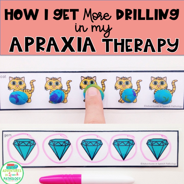 How I get more drilling in my apraxia therapy