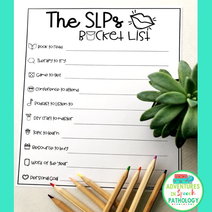 SLPs Bucket List