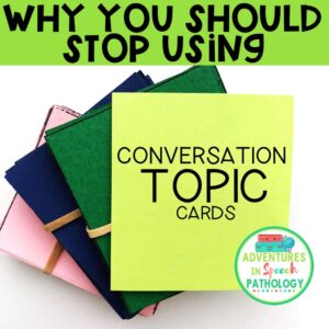 Stop Using Conversation Cards