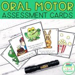 oral motor assessment cards