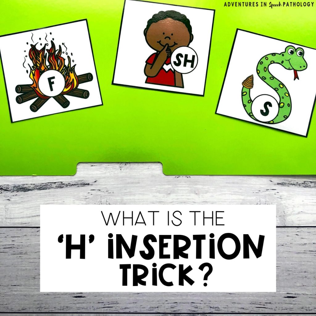 What is the h insertion trick