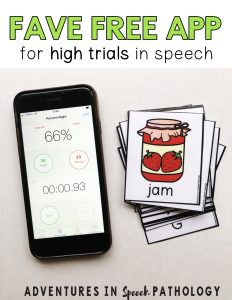 Top Speech Therapy Ideas for 100 Practice Trials