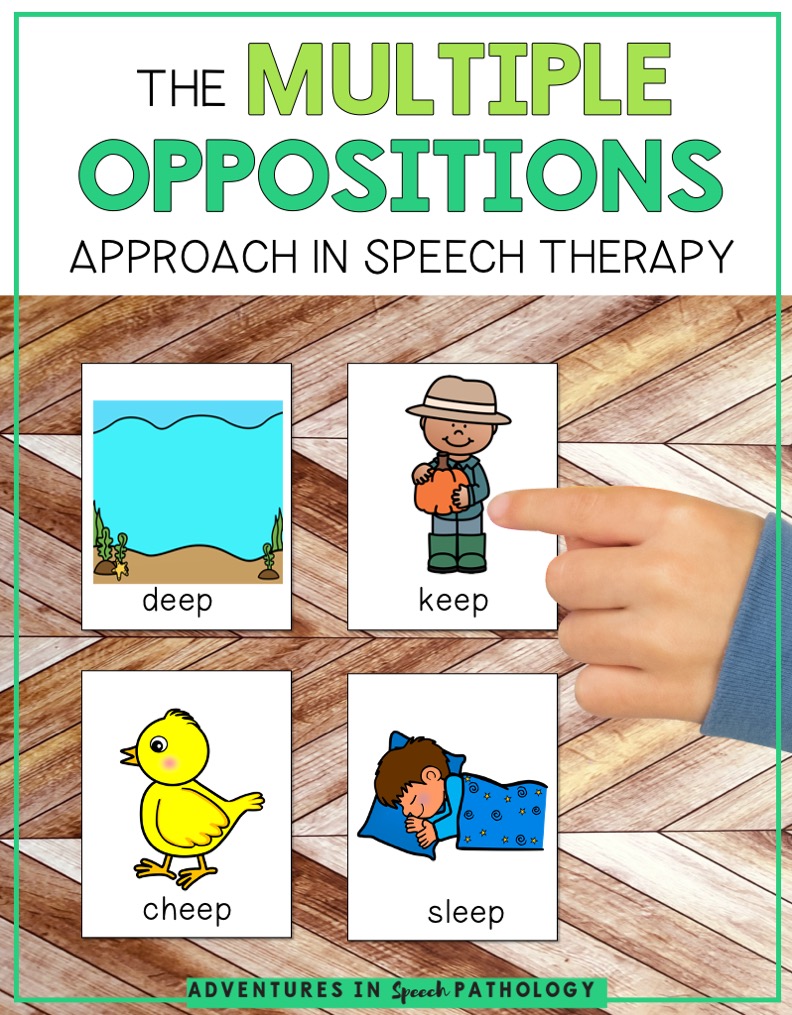 Multiple Oppositions approach in speech therapy