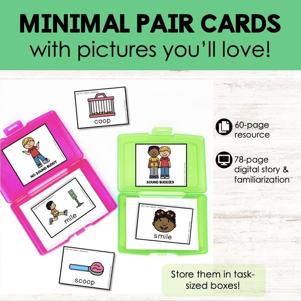 S Cluster Reduction Toolkit: Minimal Pairs Guide