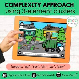 complexity approach for 3 element "s" clusters | boom cards™