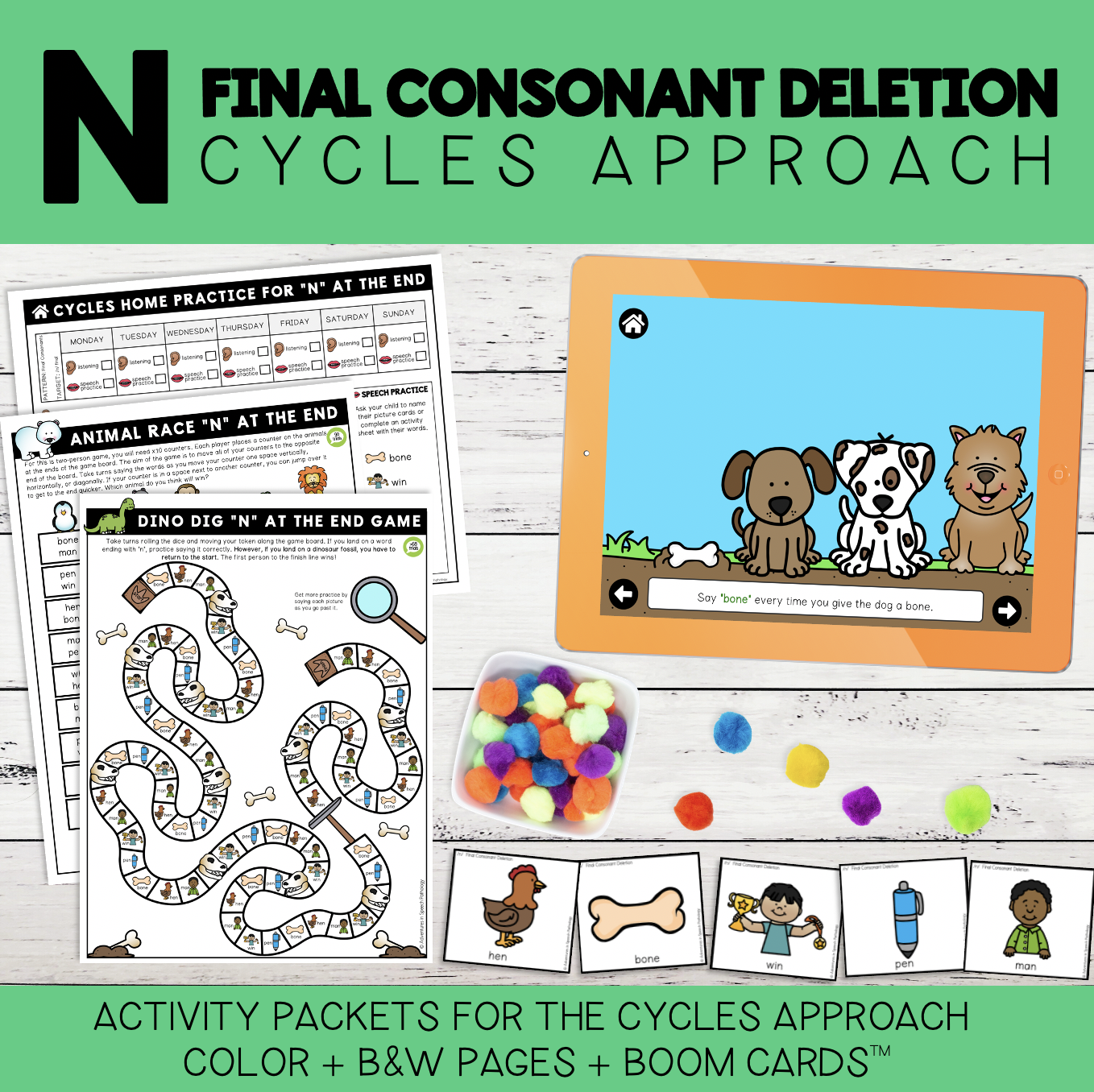 Final Consonant Deletion N for Cycles Approach - Adventures in Speech  Pathology