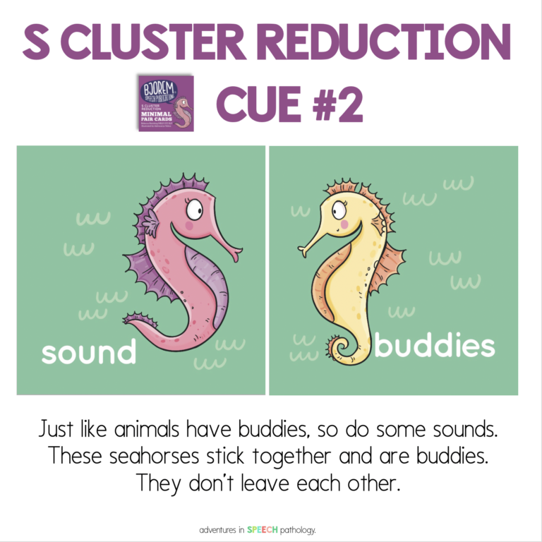 S Cluster Reduction Cue 2