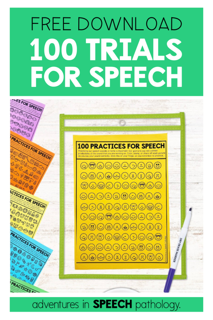 Free 100 Trials for Speech