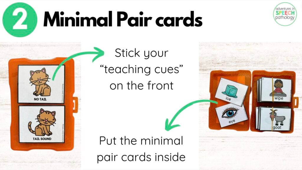 2 Minimal Pair cards
