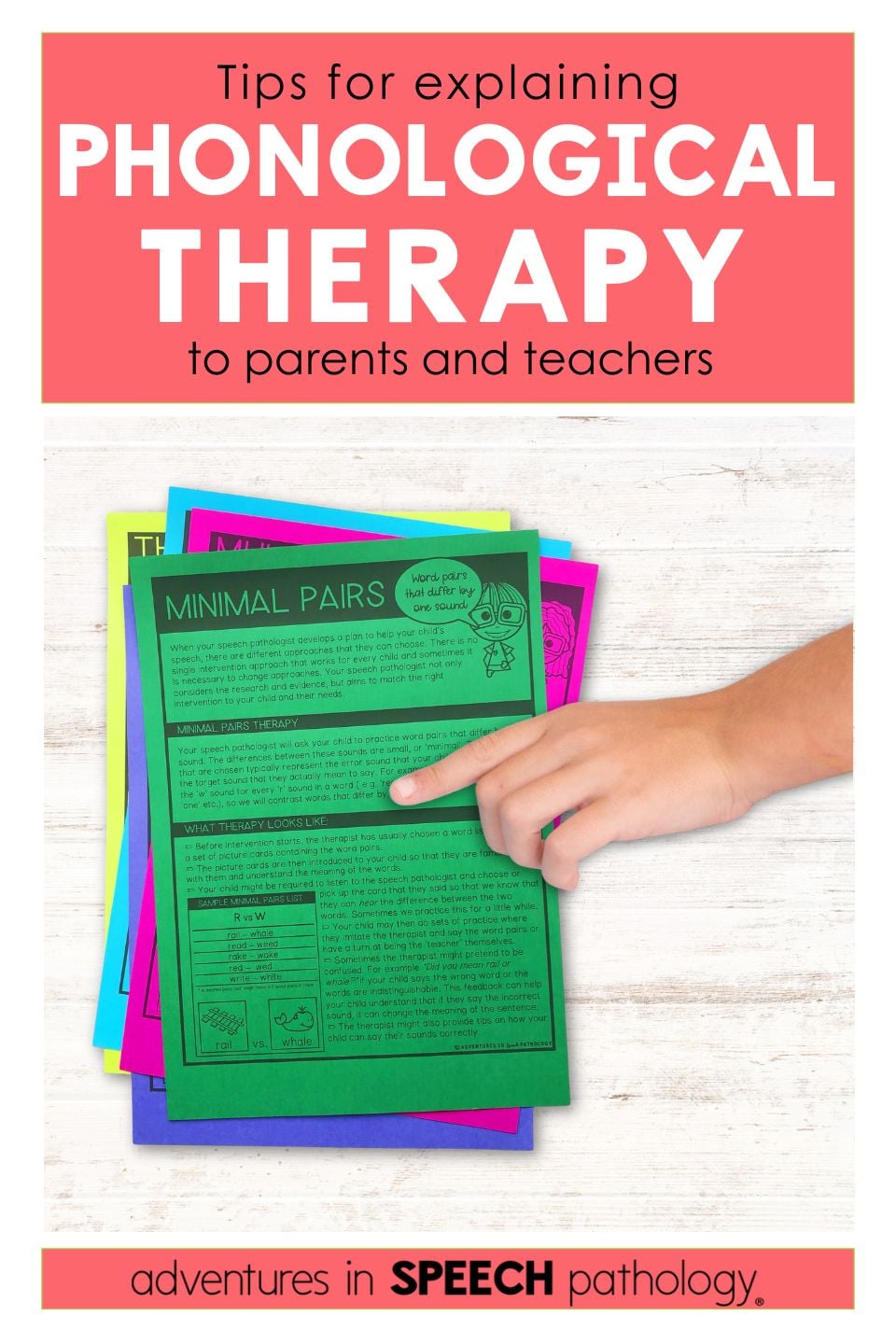 Tips For Explaining Phonological Therapy To Parents And Teachers