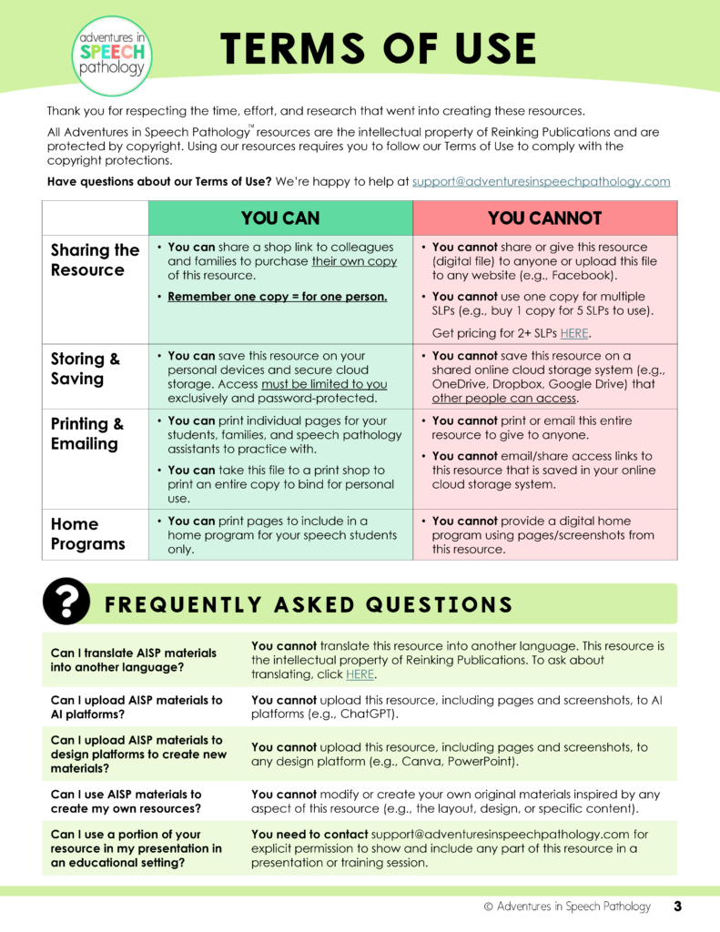 Terms of Use 2026 page 2