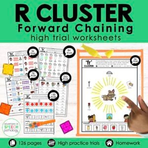 r blend cluster forward chaining high trial worksheet
