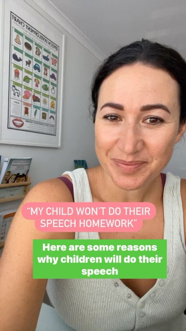 If every person could treat speech sounds effectively at home, I’d be out of a job 🤣

But seriously, if you’re a parent and your child doesn’t like doing their speech homework, there can be MANY reasons why!

It might look easy, but keeping a child engaged, motivated and achieving high, accurate productions of their speech sounds is a REALLY HARD JOB!

#adventuresinspeechpathology #speechsounds #speechpath #speechsounddisorders #preschoolslp