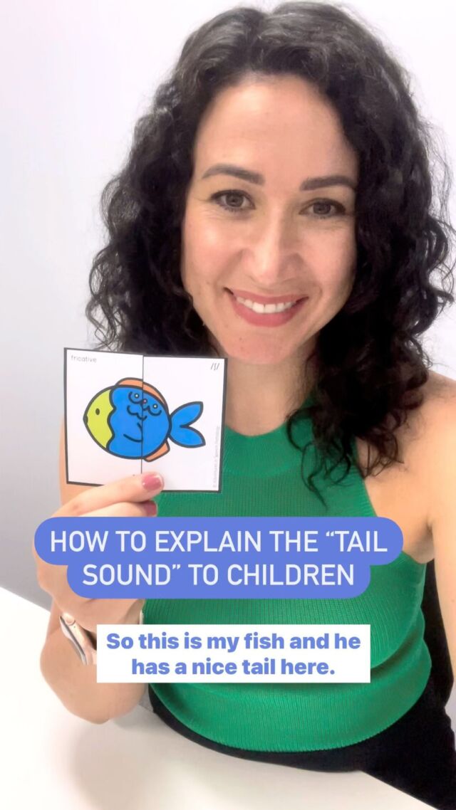If you have our Final Consonant Deletion Tail Sound Packet, this is a quick example of how you might explain the tail sound to your students 🐠 

Who has our new updated puzzles?

#phonology #preschoolslp #speechtherapy #speechsounddisorders #speechsounds #adventuresinspeechpathology