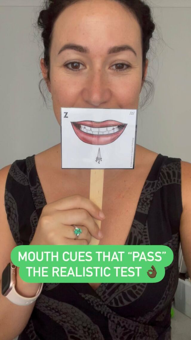 If the mouth cues you are using don’t look “real”, how effectively are they going to help a child who struggles with those sounds?

If any of our Mouth Cues DON’T pass the “realistic test”, please get in touch! We are a business who constantly shapes our materials based on real SLP feedback ❤️❤️

#speechdelaykids #earlyinterventionspeech #childhoodapraxiaofspeech #speechcues #adventuresinspeechpathology #preschoolslp #schoolslp