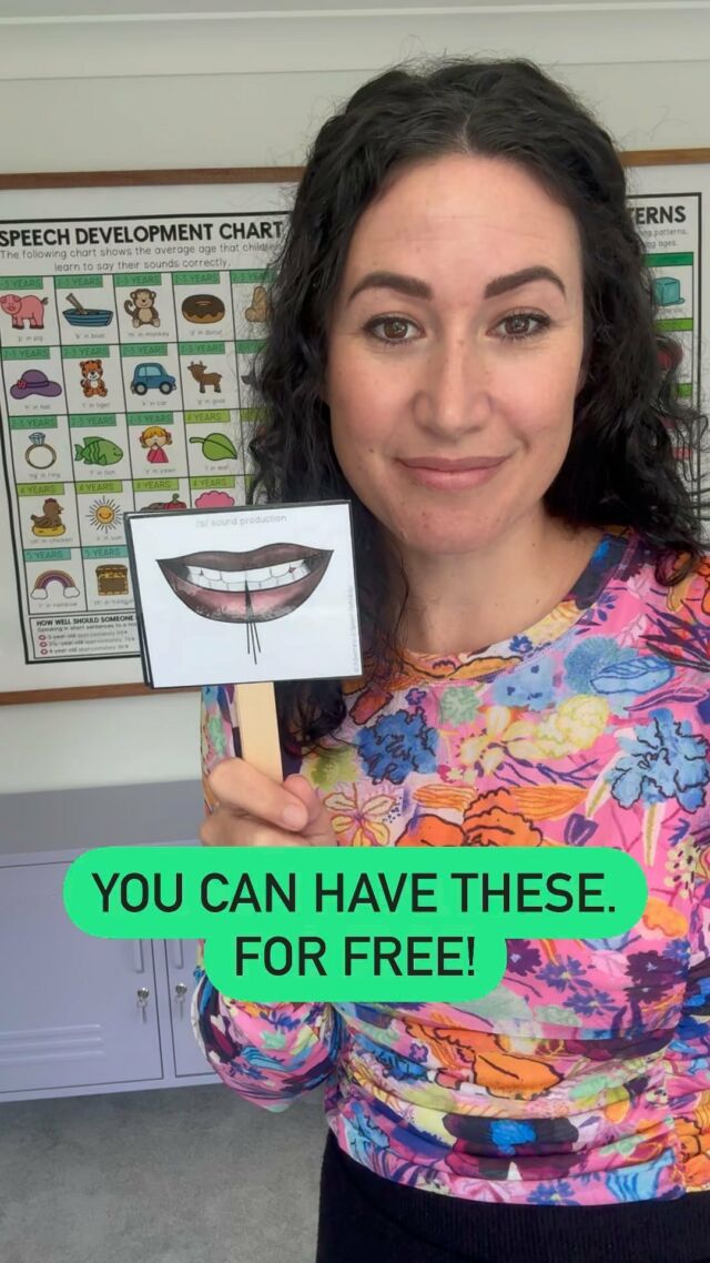 Tag an SLP who needs these free mouth cues for teaching the /s/ sound 💪🏼

We’ve put the link in our profile, so head there now.

Full transparency: this signs you up to our email list ❤️ we think we share lots of great content, and keeping in touch with SLPs via email keeps us connected!

#speechies #articulation #articulationtherapy #slpfreebies #speechdelay #speechdelaykids #adventuresinspeechpathology